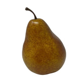 Faux Light Brown Pear 4"