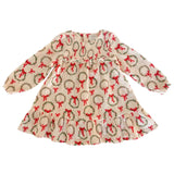 Kids Smocked Ruffle Tiered Wreath Dress