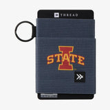 Iowa State Gray Elastic Wallet