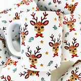Christmas Reindeer Mug 11oz