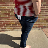 Plus Mid-Rise Cigarette Ankle Mica Jeans
