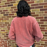 Bold Luxe Corded Crew