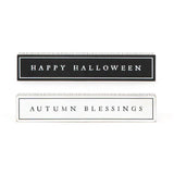 Reversible Halloween/Autumn Sign 13.25"
