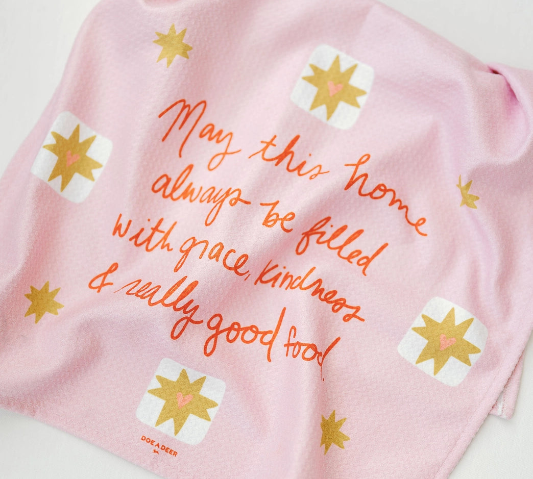 Doe a Deer Waffle Towel