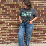 Judy Blue Plus Petite Marlow Arc Barrel Jean
