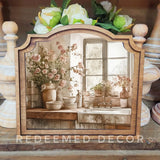 Provincial Rustic Kitchen Sign 9x10"