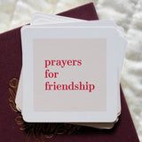 Prayers For Friendship Cards