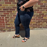 Plus Mid-Rise Cigarette Ankle Mica Jeans