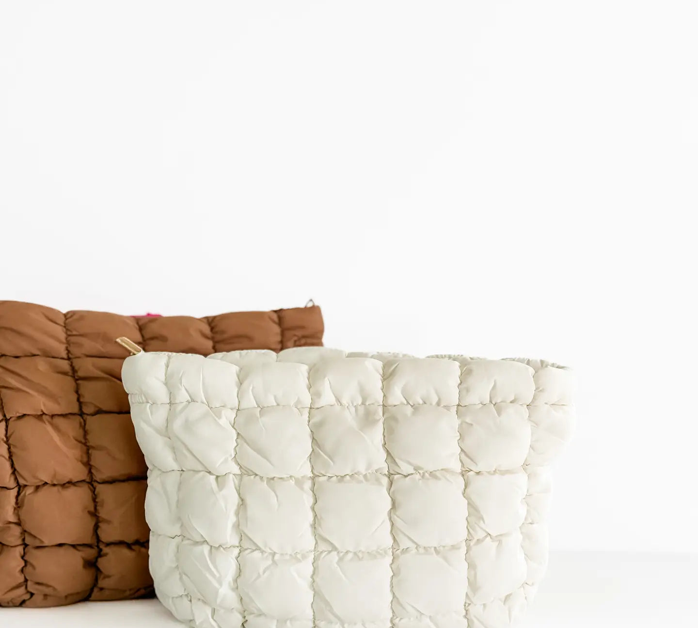 Quilted Puffer Travel Case