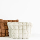 Quilted Puffer Travel Case