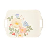 Spring Floral Reusable Bamboo Tray
