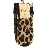 CC Kids Leopard Print Mittens