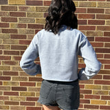 Cropped Wolves Swipe Sweatshirt