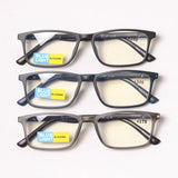 Thin Rectangular Blue Light Reading Glasses
