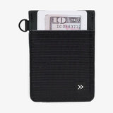 Black Vertical Leather Wallet