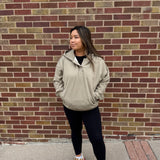Double Brushed Hoodie Top