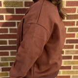 Mock Neck Sweatshirt