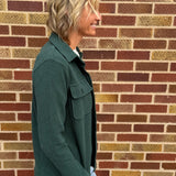 Corduroy Button Down Shacket