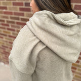 Double Brushed Hoodie Top