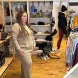 Textured Sweater Hoodie Top