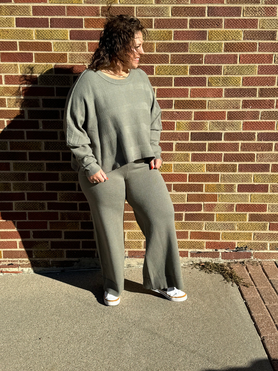 Oversize Sweater Bottoms