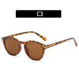 Retro Round Framed Sunglasses