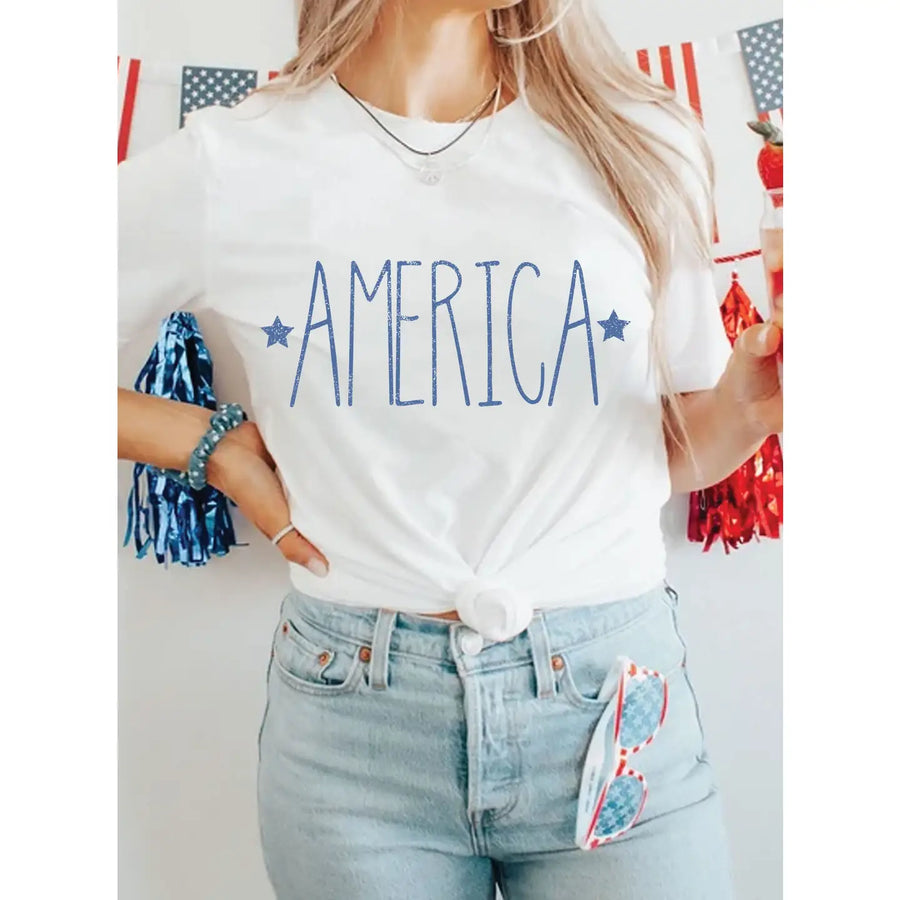 America Star Graphic Tee