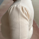 Plus Recycled Yarn Short Sleeve Sweater Top