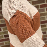 Wide Neck Knitted Sweater