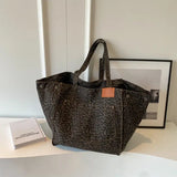 Leopard Print Tote Bag