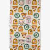Geometry Tea Towel 18x30"