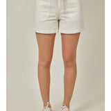 Denim Wash Pull On Shorts