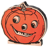 Halloween Chunky Pumpkin Sitter 6.5"