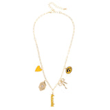 Iowa Hawkeye Charm Necklace