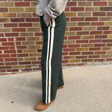 Butter Soft Pants With Contrast Side Detail