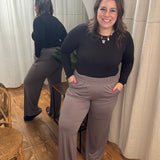 Viscose Modal Wide Leg Pant
