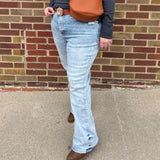 Plus Ember High Rise Bootcut Vervet Jeans