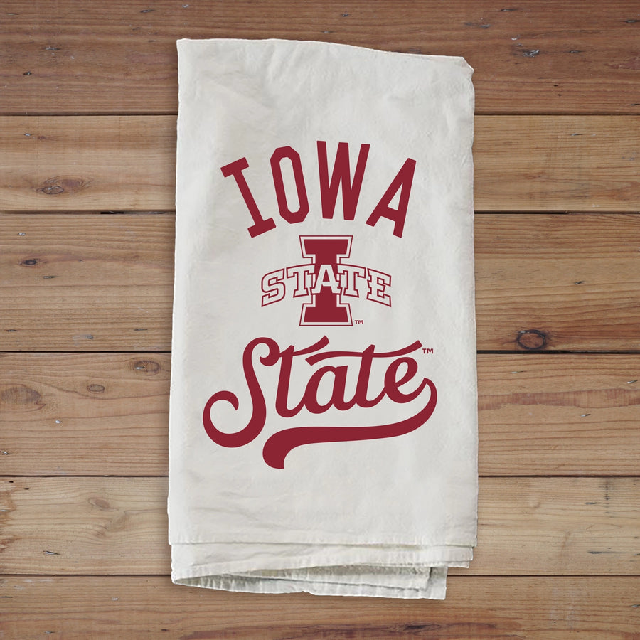 Iowa State Script Towel