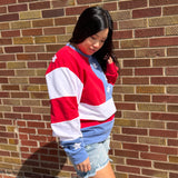Mineral Wash American Flag Top