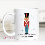 Cracking Nuts Christmas Mug 11oz