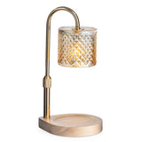 Champagne Crystal Candle Lamp