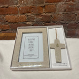 Confirmation Stone Frame and Ornament Set