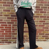 Butter Soft Pants With Contrast Side Detail