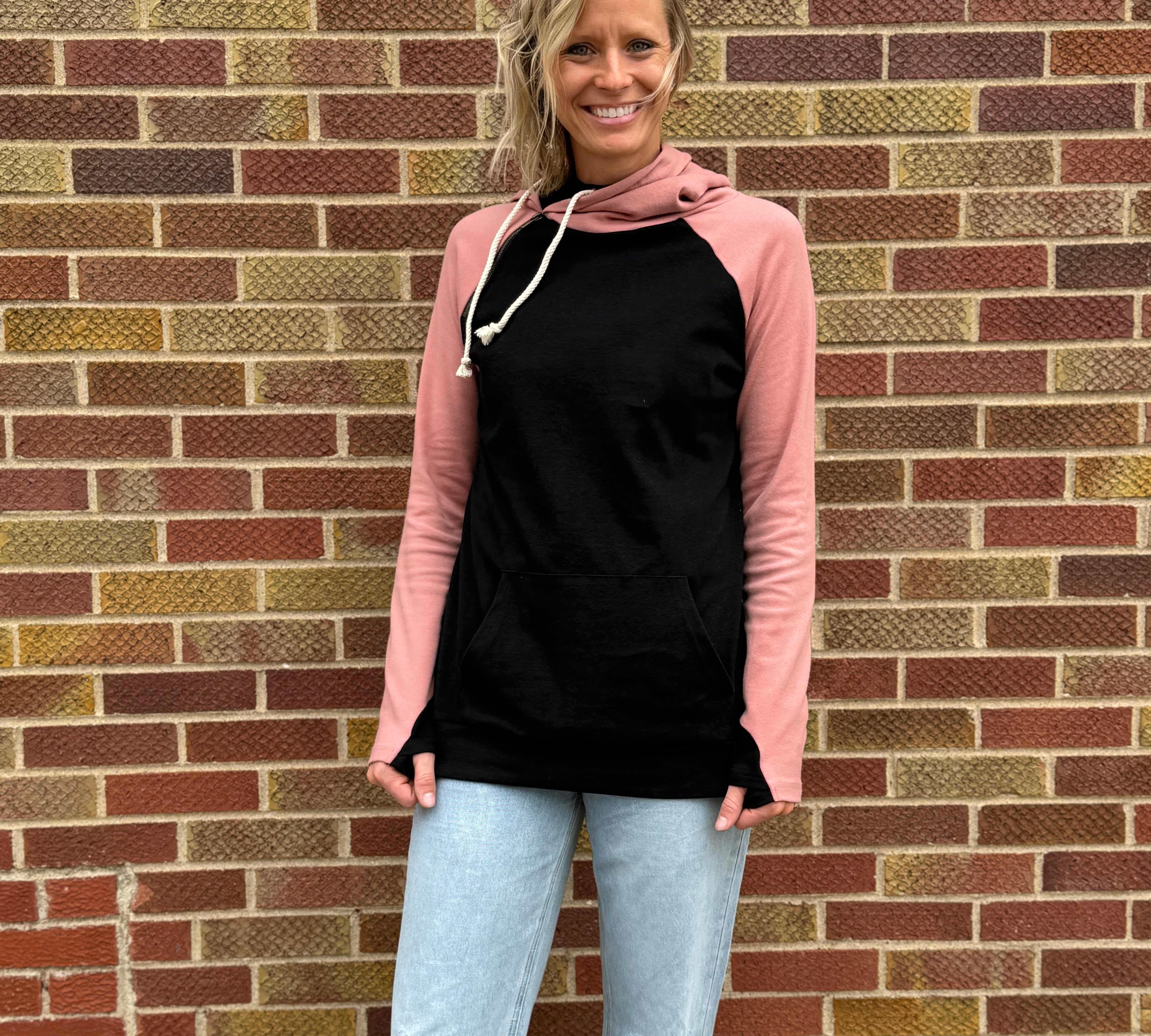 Love Deluxe Double Hood Sweatshirt