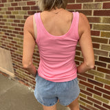 Tie Front Casual Denim Shorts