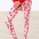 Kids Candy Cane Leggings