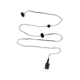USB Extension Cord w/ Six Power Outlets