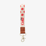 Diet Coke Kiss Wristlet Keychain