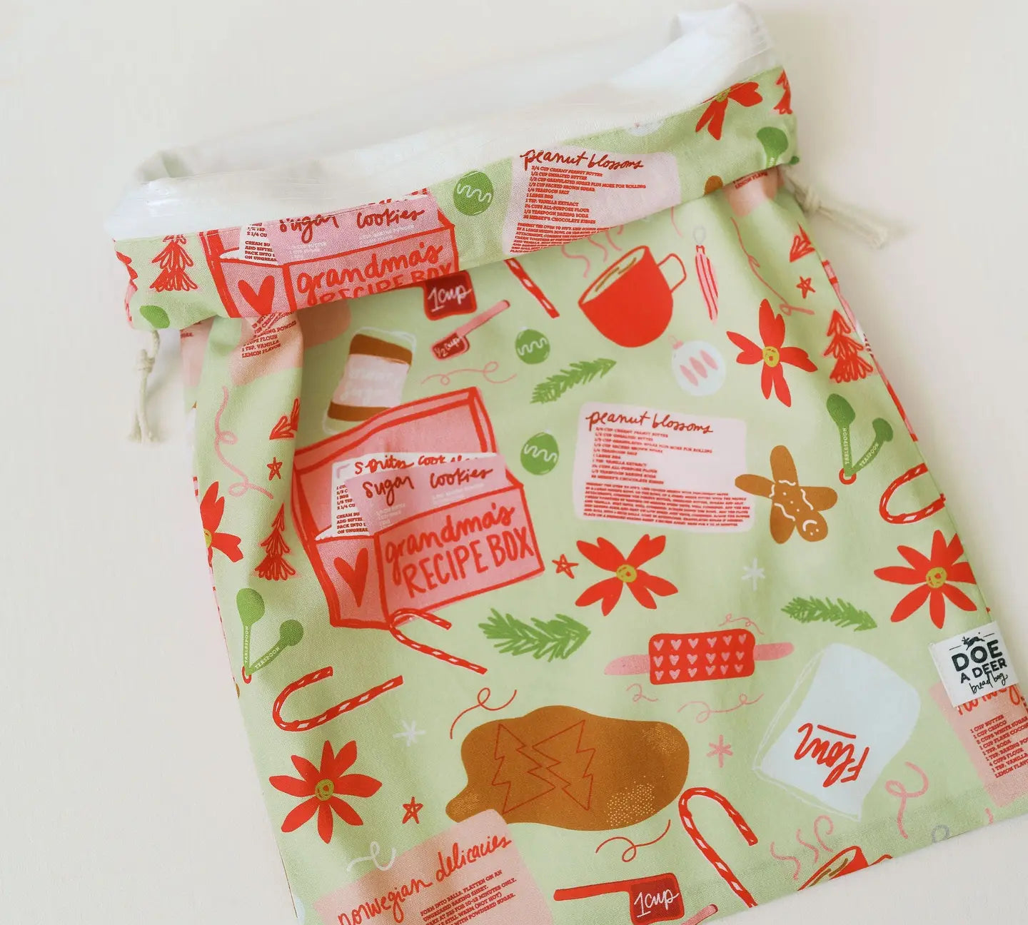 Doe a Deer Bread Bag
