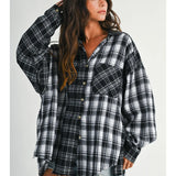 Kambrie Plaid Flannel Shirt